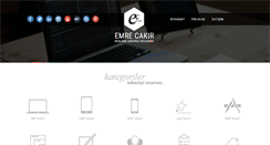 Desktop Screenshot of emre-cakir.com