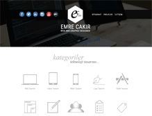 Tablet Screenshot of emre-cakir.com